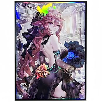 Amazon.co.jp: Vorinclex ホログラフィックアニメカードスリーブ